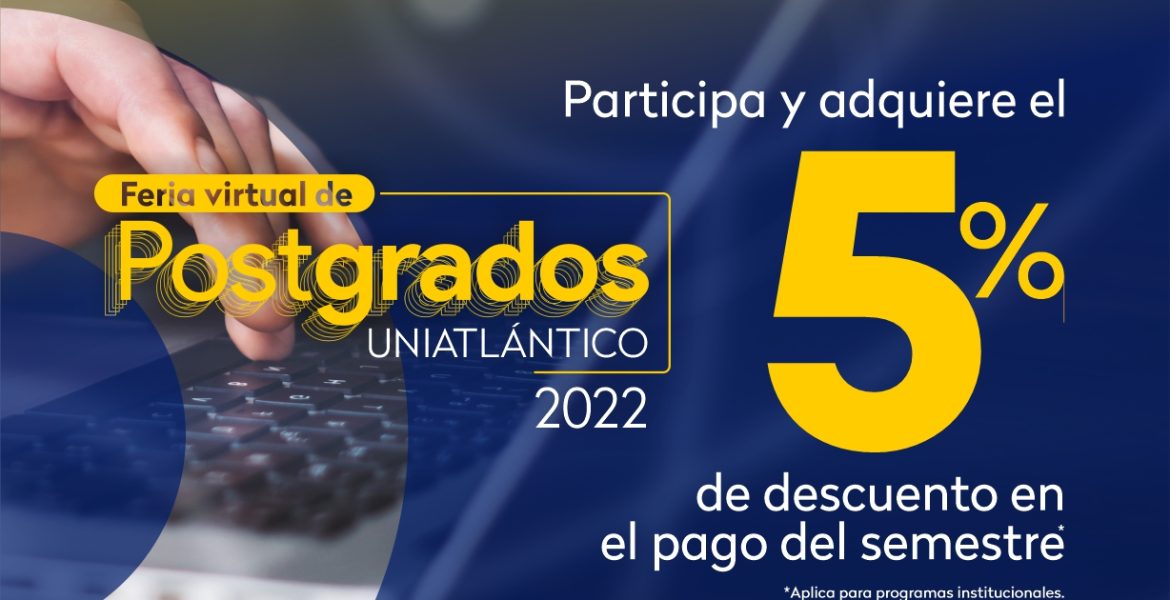 Promoción Feria Virtual de Postgrados UA-2022