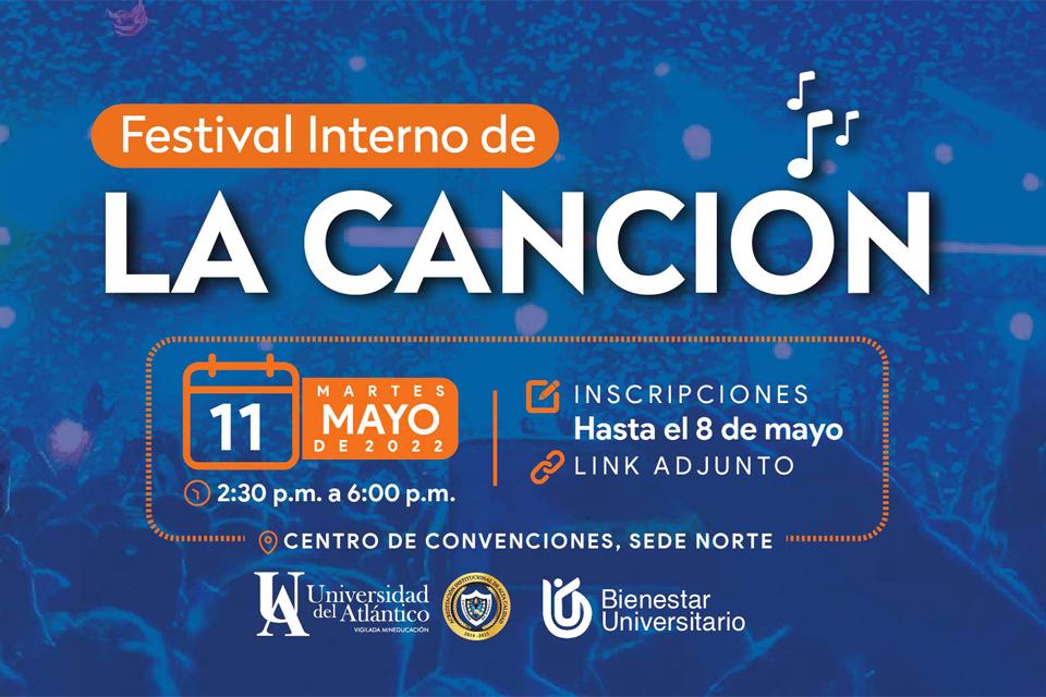 Abren inscripciones para el Festival Interno Universitario de la Canción