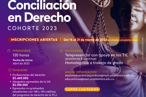 Diplomado Conciliacion derecho