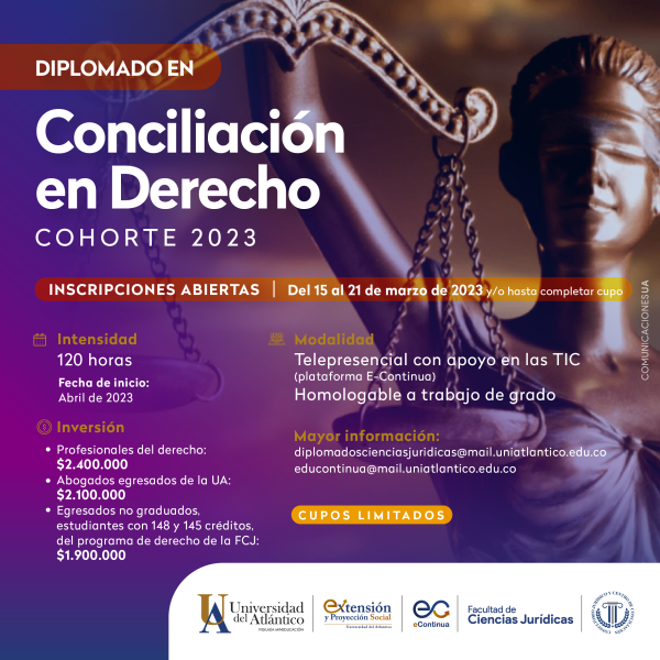 Diplomado Conciliacion derecho Diplomado Conciliacion derecho