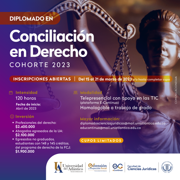 Diplomado Conciliacion derecho