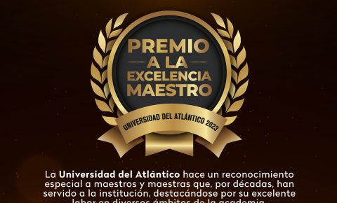 Premio a la excelencia maestro