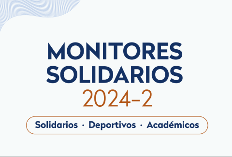Monitores solidarios
