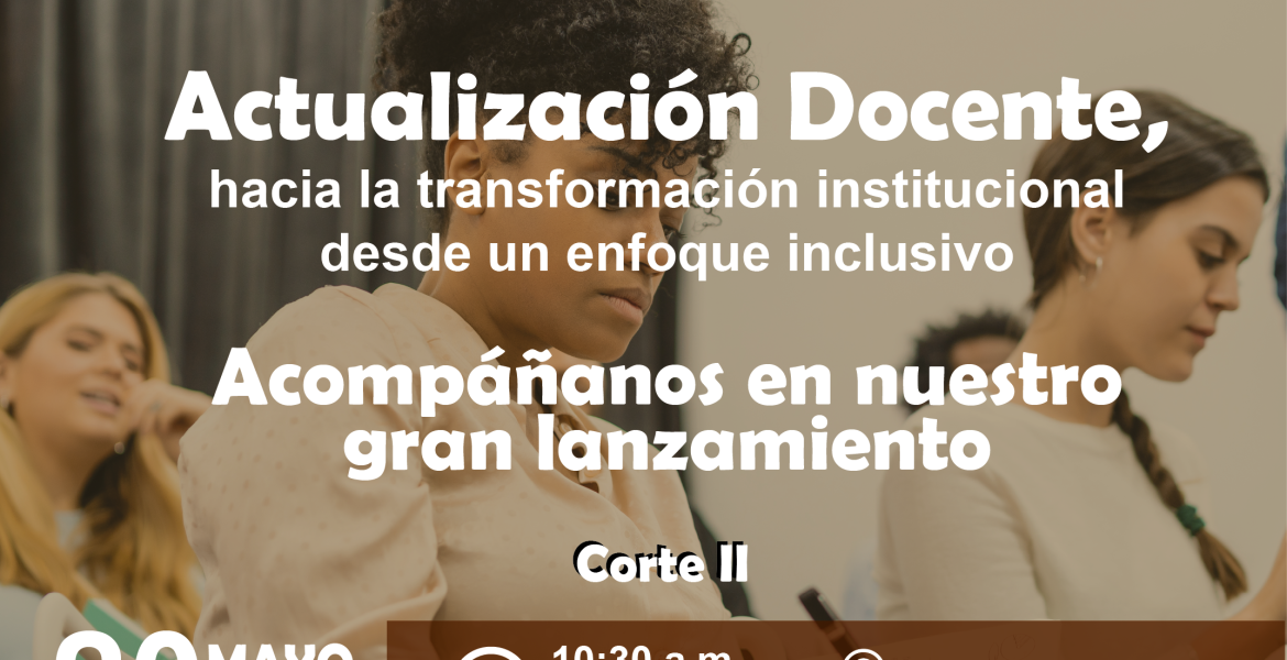 actualmente docente afiche