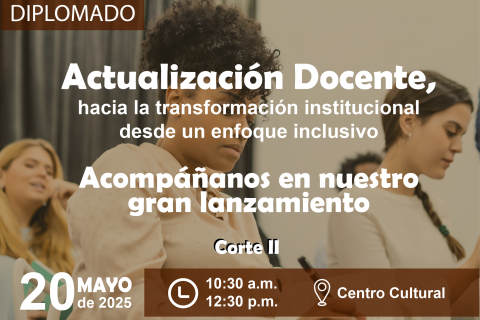 actualmente docente afiche