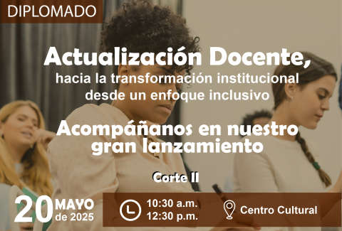 actualmente docente afiche