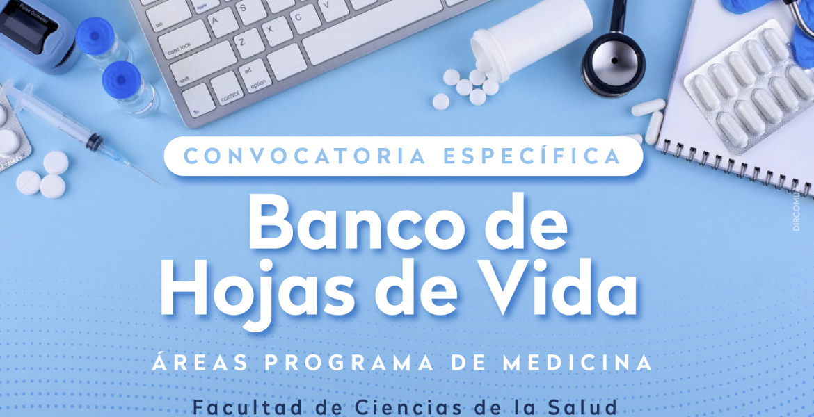 Convocatoria medicina Bando de hojas de vida