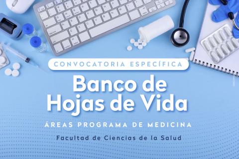 Convocatoria medicina Bando de hojas de vida