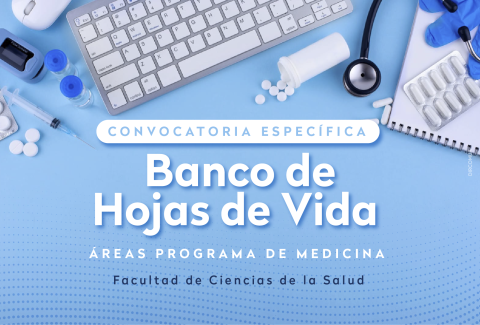 Convocatoria medicina Bando de hojas de vida