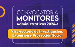 Convocatoria monitores vicerrectoria de investigaciones