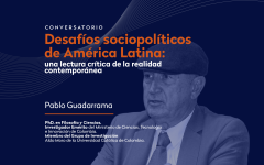 Conversatorio Desafíos sociopolíticos de América Latin
