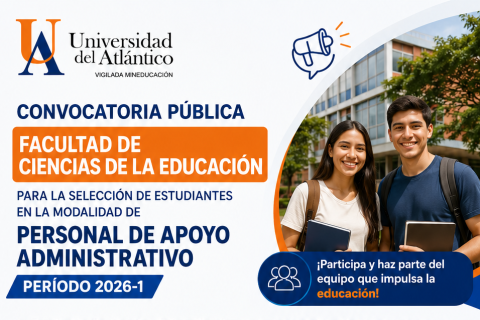 Convocatoria monitores facultad de ciencias de la educacion