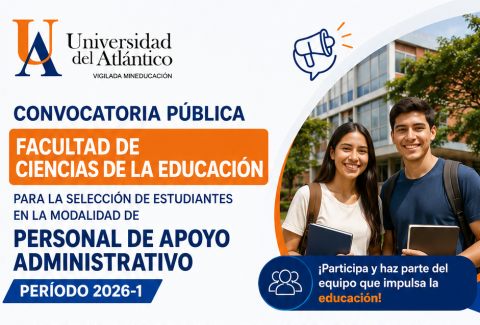 Convocatoria monitores facultad de ciencias de la educacion