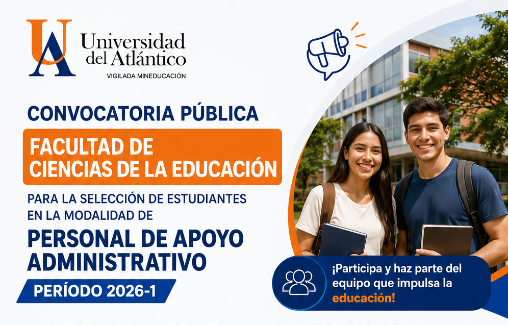 Convocatoria monitores facultad de ciencias de la educacion