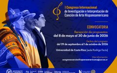 I Congreso Internacional de Investigación e Interpretación de Canción de Arte Hispanoamericana