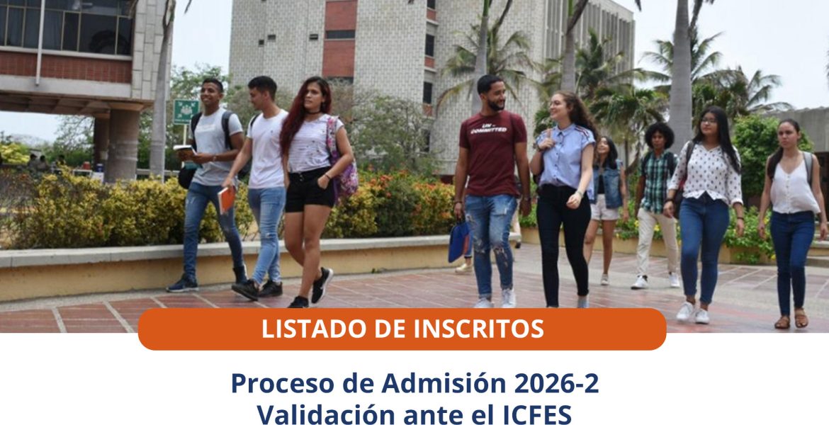 LISTADO DE INSCRITOS VALIDACION ANTE EL ICFES