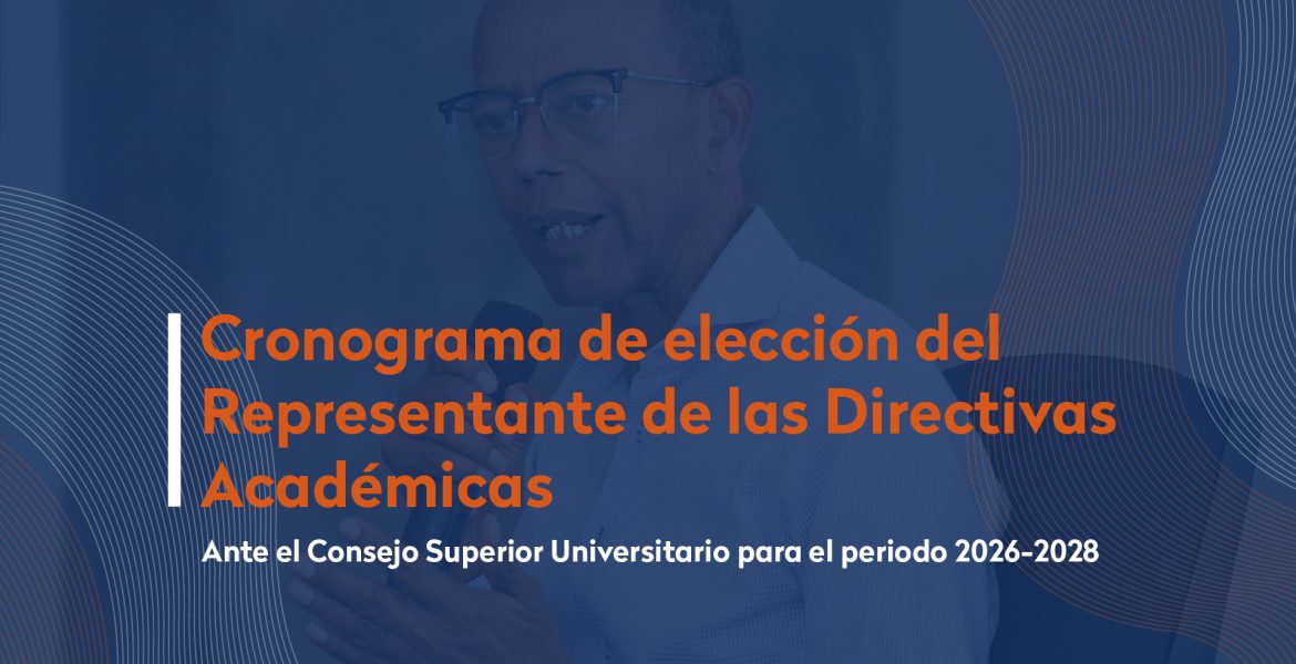 cronograma de elección del representante de las directivas académicas UA