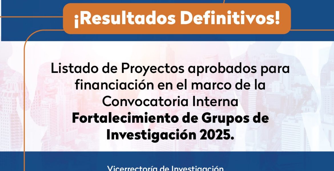 Listado de proyectos a financiar