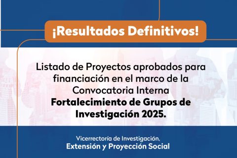 Listado de proyectos a financiar