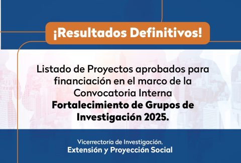 Listado de proyectos a financiar