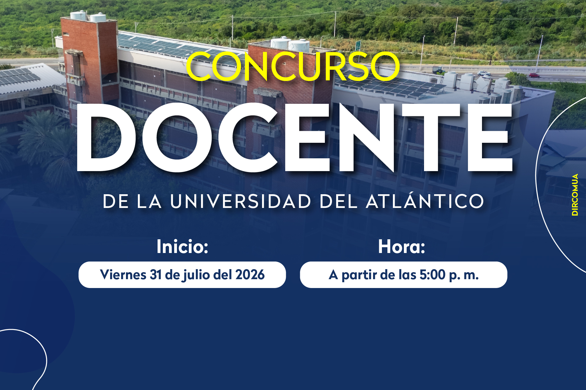Haz parte de la excelencia académica comienza el Concurso Docente