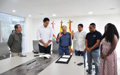 Jeremy Barboza Granados toma posesión como nuevo representante estudiantil ante el CSU de la Uniatlántico