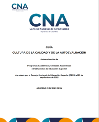 Guía Cultura de Calidad y Autoevaluación