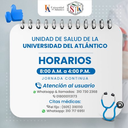 HORARIOS Y CONTACTOS DE ATENCION AL USUARIO